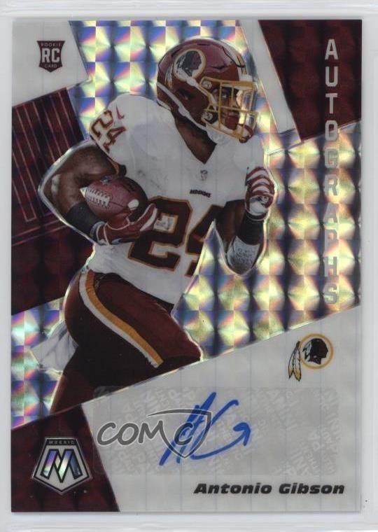 2020 Panini Mosaic Rookie Auto Mosaic Antonio Gibson #RA27 Auto RC 7qt