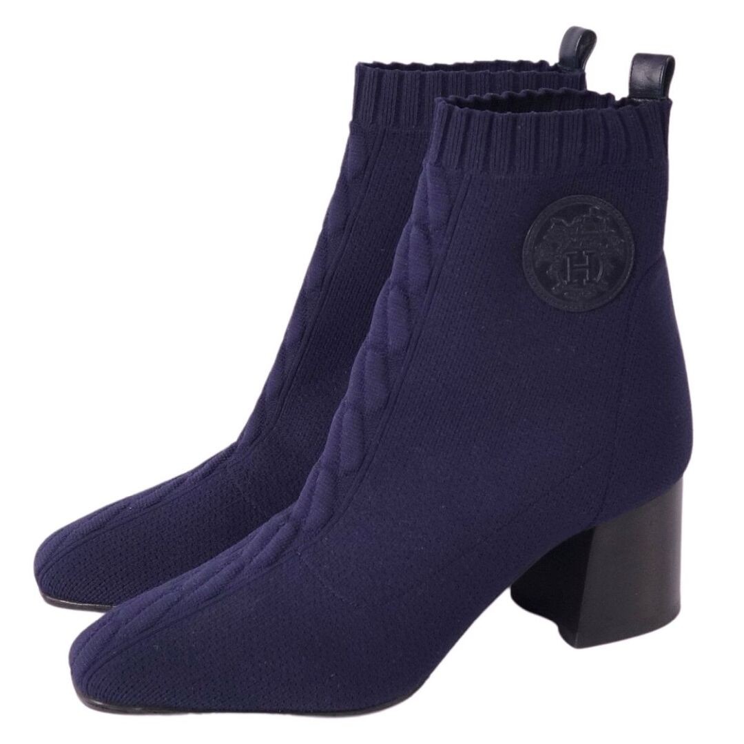 Hermes boots 2019 volvaire knit short shoes women's 37 (24cm (9.45 Used MOLO-0 thumbnail 2