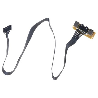 Connection Cable PC Computer for Case PCB Front Panel USB 2.0 Port Mic Cab