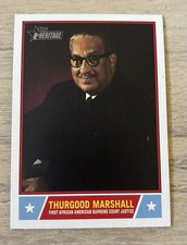 2025 Topps Heritage Thurgood Marshall #NS-49 Notable Americans Insert