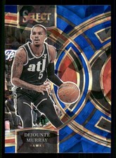 2023-24 Select Prizms Blue Cracked Ice #174 Dejounte Murray