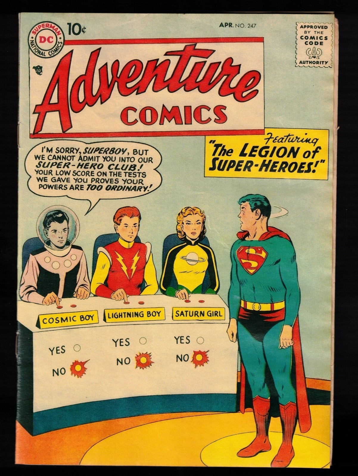 Adventure Comics #247 - 1st Legion of Super-Heroes 1958   DC Comics