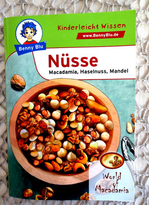 Benny Blu Buch Wissen über Nüsse Macadamia Haselnuss Mandel