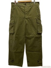 FRENCH MILITARY Cargo Pants M-47 Pre Cotton Twill 50s-60s Army 37 Used