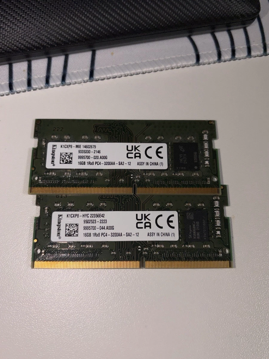 Kingston SO-DIMM Computer Memory (RAM) 32 GB Total Capacity for