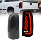 For 2003-2006 Chevy Silverado 1500 2500 3500 HD Rear LED Tail Lights Lamps