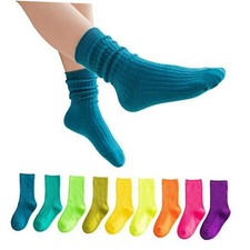 Little Girl's Socks, Girls Socks Cute,girls Crew Socks 9 5-8 Years 9 Colors-2