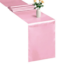 Table Runners for Dining Table Polyester Satin Cloth Wedding Party Table Setting