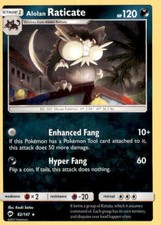 alolan raticate pokemon card 77/149 Evolves from Alolan Rattata Type Alolan Raticate #82 Prices |