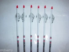 6 Easton Full Metal Jacket FMJ 340 5mm Arrows! Custom Dip/Crested/Blazer Vanes
