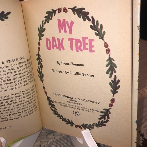 My Oak Tree vintage Rand McNally Start Right Elf 1973 Diane Sherman - Picture 4 of 6