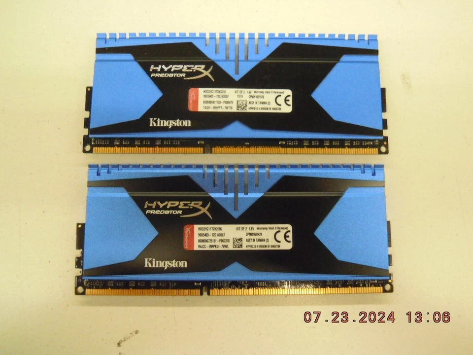 Kingston HyperX Predator 16GB (2x8GB) DDR3-2133 - HX321C11T2K2/16X * Tested - Image 2 of 3