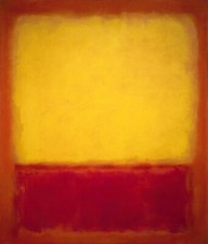 MARK ROTHKO YELLOW OVER PURPLE ABSTRACT ART GICLEE PRINT FINE CANVAS