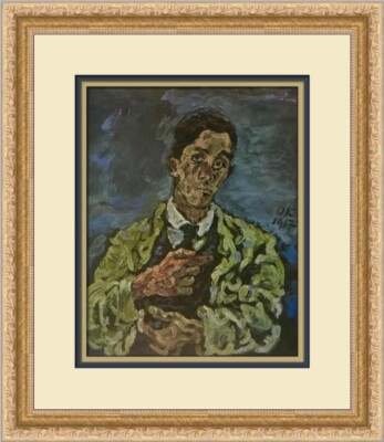 Oskar Kokoschka Self-Portrait Custom Framed Print | eBay