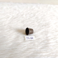 1930s Vintage Needle Safety Metal Finger Cap Tool Sewing Collectible Rare TL66