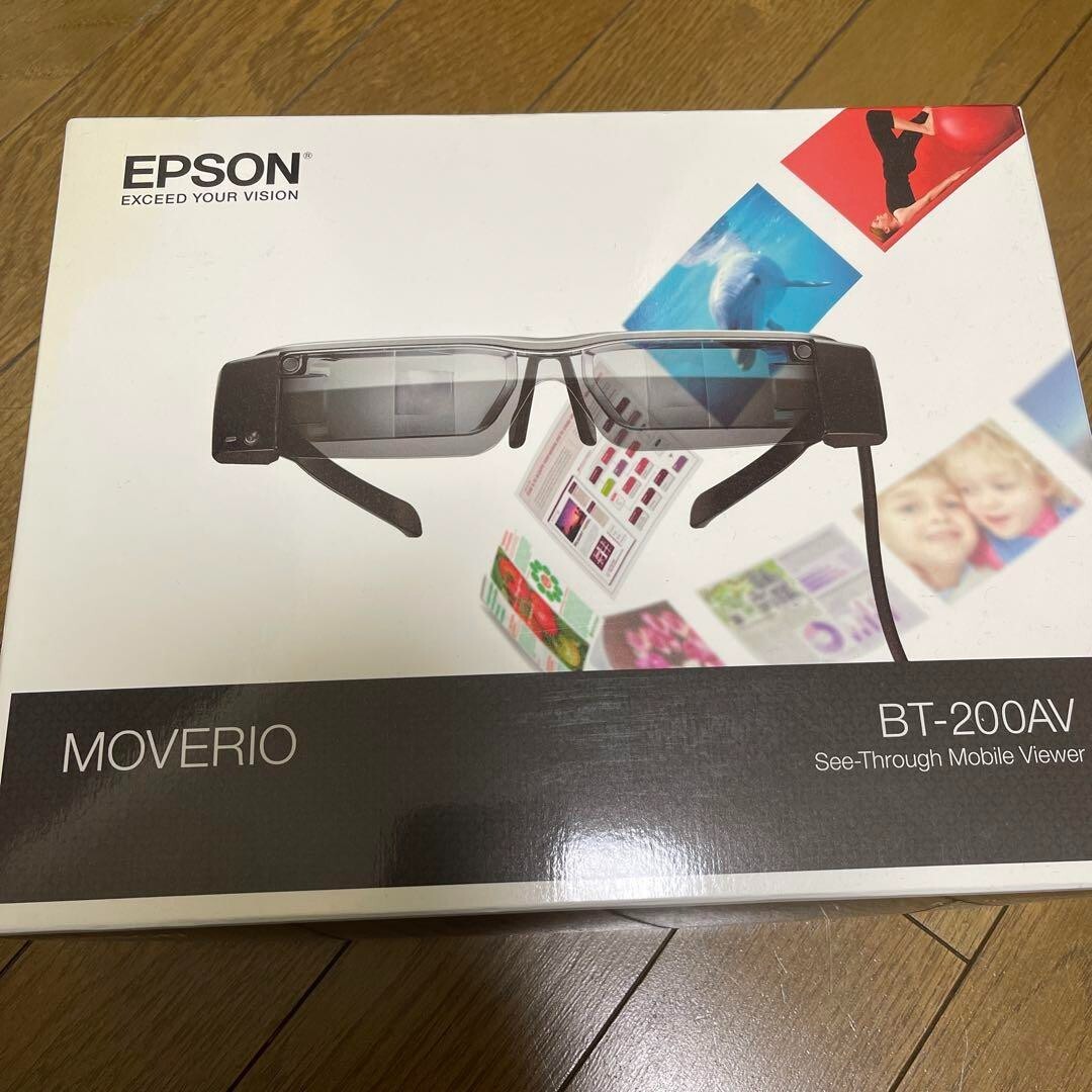 美品‼️EPSON MOVERIO BT-200AV ヘッドマウントディスプレイ EPSON