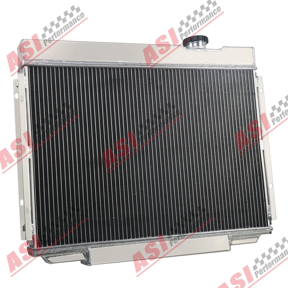 3 ROW Aluminum Radiator for 1964-1966 1965 Ford Galaxie Small Block 4.3L 6.4L V8 Foto 4 de 4