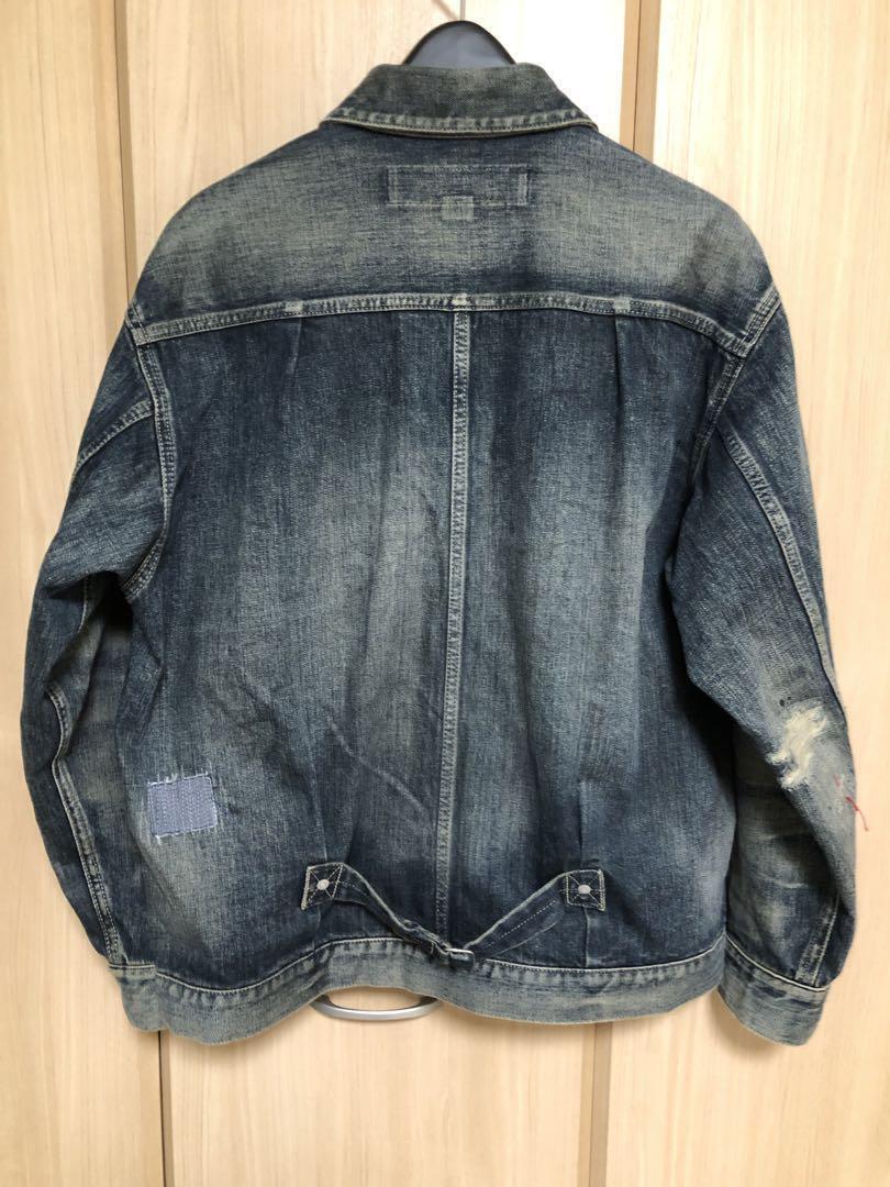 Neighborhood 23AW Savage Denim Jacket Indigo Distressed Type Neighborhood 23AW Savage Denim Jacket Indigo Distressed Type