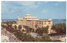 Nassau Bahamas British Colonial Hotel Postcard