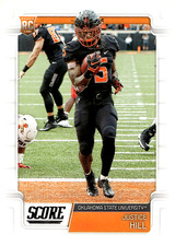 2019 Score - Rookies #399 Justice Hill (RC) Ravens