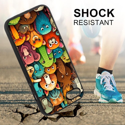 For Samsung A15 A16 S23 S24 S25 Ultra FE Jungle Animals pattern Anti Fingerprint - 第 10/25 張圖片