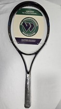 VINTAGE NOS Wimbledon The Championships NOVA Tennis Racket, 4 1/2", OS Green