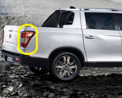 Heckleuchte hinten rechts Tail lamp Rear Lamp RH SsangYong Musso 2018- 