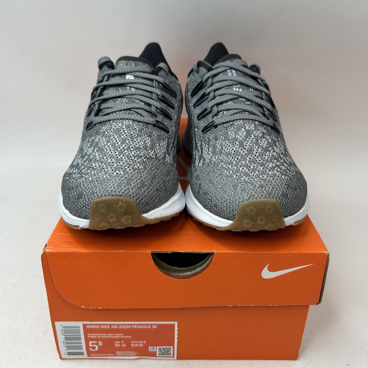 Nike Air Zoom Pegasus 36 WMNS “Gunsmoke Grey” AQ2210-001 Women's