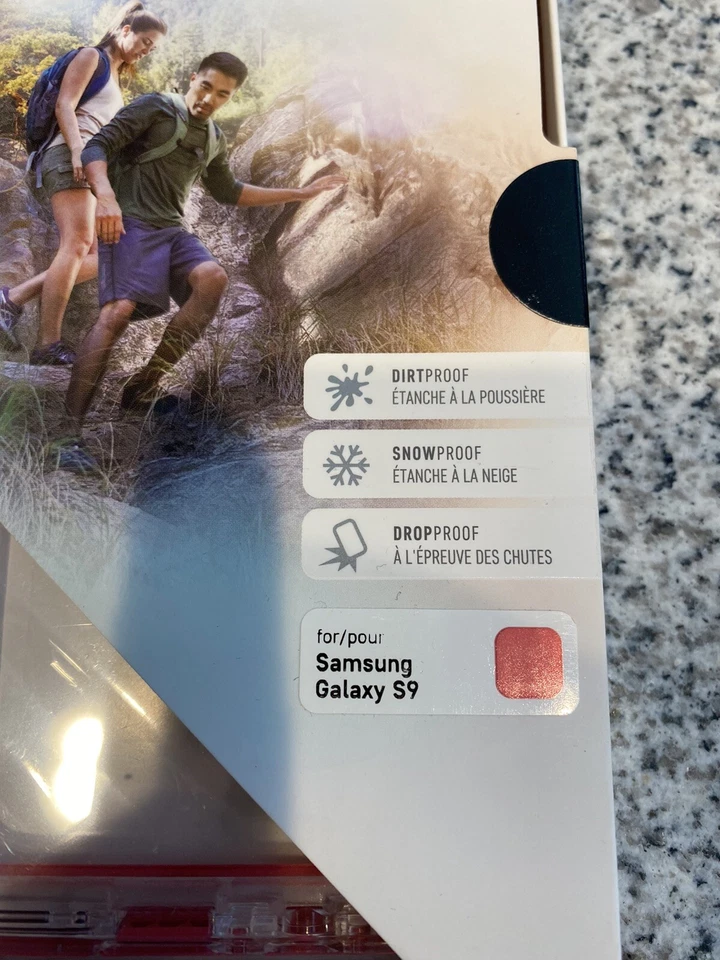 Nuevo en Caja - Funda LifeProof Next Series para Samsung Galaxy S9+ | Transparente/Rosa Foto 2 de 4