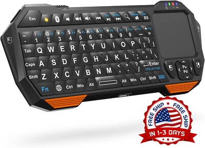 Mini Bluetooth Teclado Inalámbrico Con Panel Tactil Para Smart Tv PS4 PS5 NUEVO.