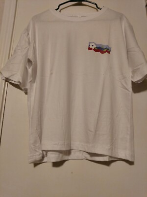 SHEIN mens white graphic T-shirt Size XL