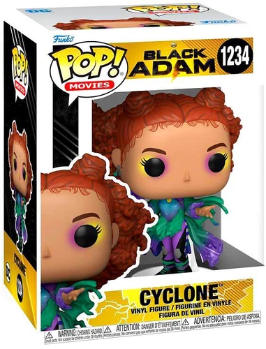 Funko Pop! Movies: DC Black Adam - Cyclone #1234 Vinyl Figure