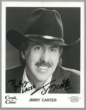 JIMMY CARTER CROOK CHASE TV HOST REPORTER COMEDIAN SIGNED PROMO PHOTO AUTOGRAPH