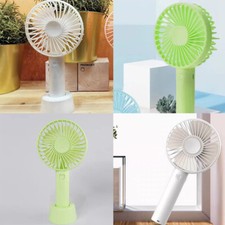 US 2 Pack Portable Rechargeable Fan Mini Handy Pocket Size Air Cooler USB