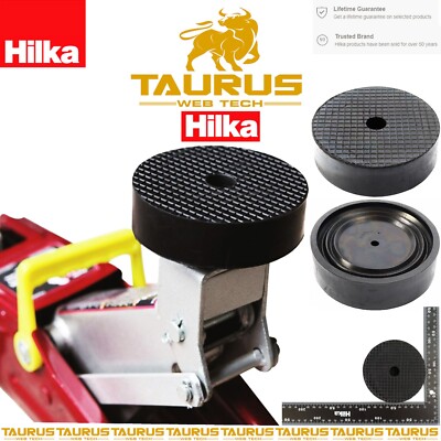 HILKA Gummi Wagenheber Pad Extra Schutz Heben Fahrzeug Waffel Design UK KOSTENLOSER VERSAND