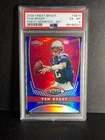 2008 Topps Finest Tom Brady /149 Finest Moments Refractor Patriots PSA
