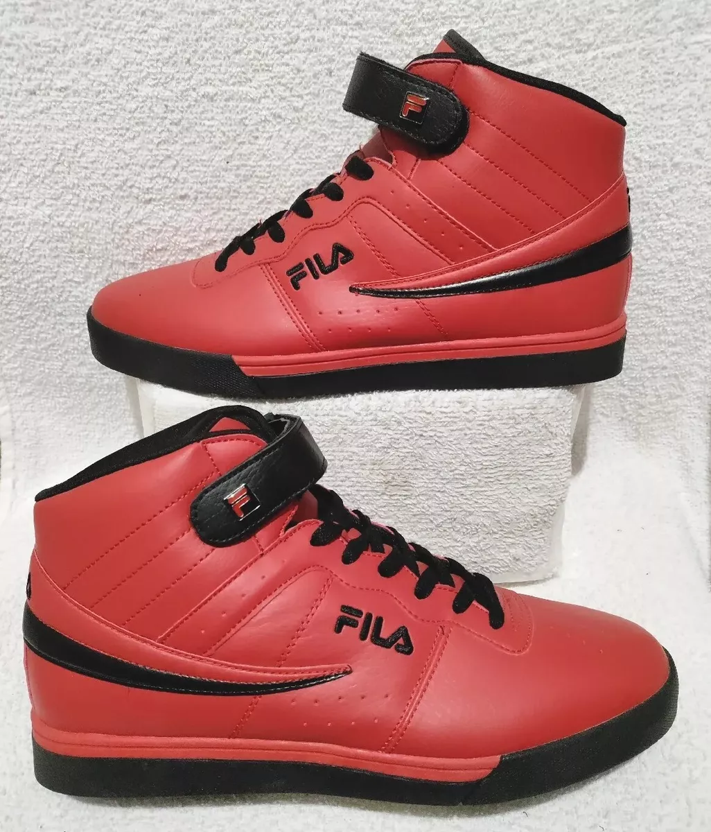 Fila Men's Vulc 13 Mid Red Black Casual Shoes 1SC60526-601 – That Shoe  Store and More