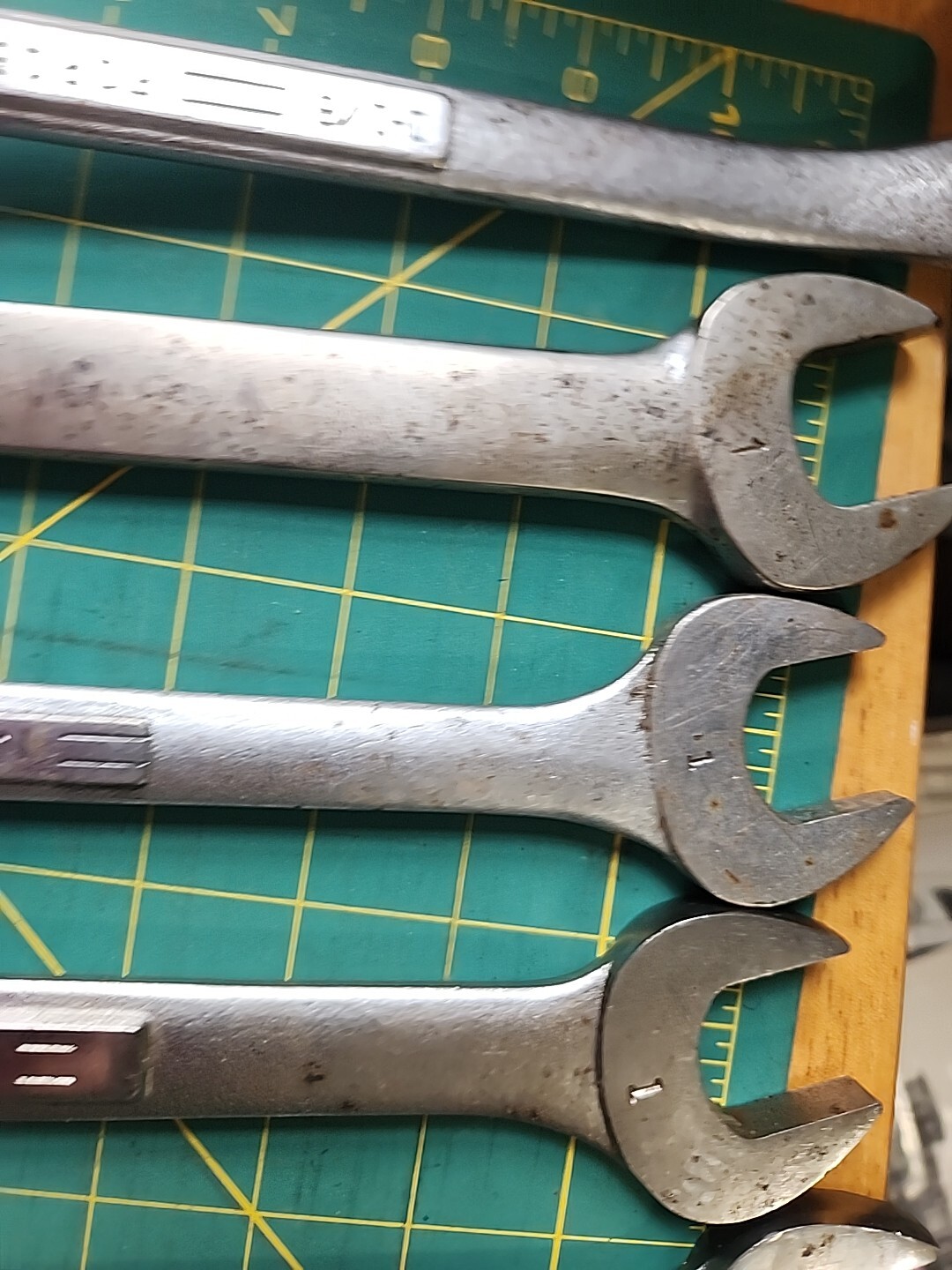 8 Vintage Jumbo Wrenches 7 Craftsman V Series & 1 Snap On Oex32 1" To 1