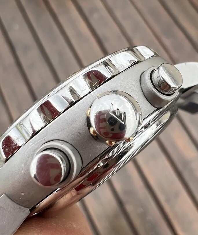 Eberhard chrono master Frecce Tricolorei 32020 vintage