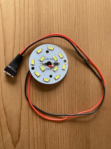 3dRCparts BRIGHT WHITE 12 LED DRONE LIGHT  plugs directly into 3s bal port