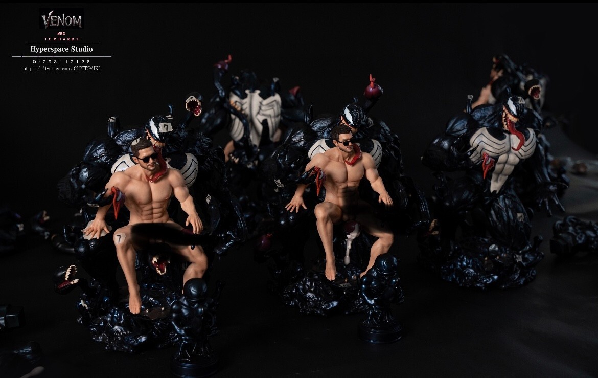 AK-HAOE Studio Venom Resin Statue Tom Hardy 1/6 In Stock | eBay