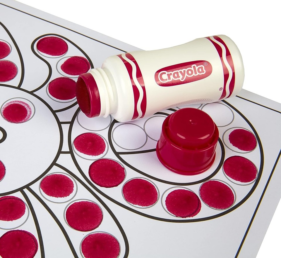 Crayola Washable Dot Markers Activity Set, Educational Gift, Washable