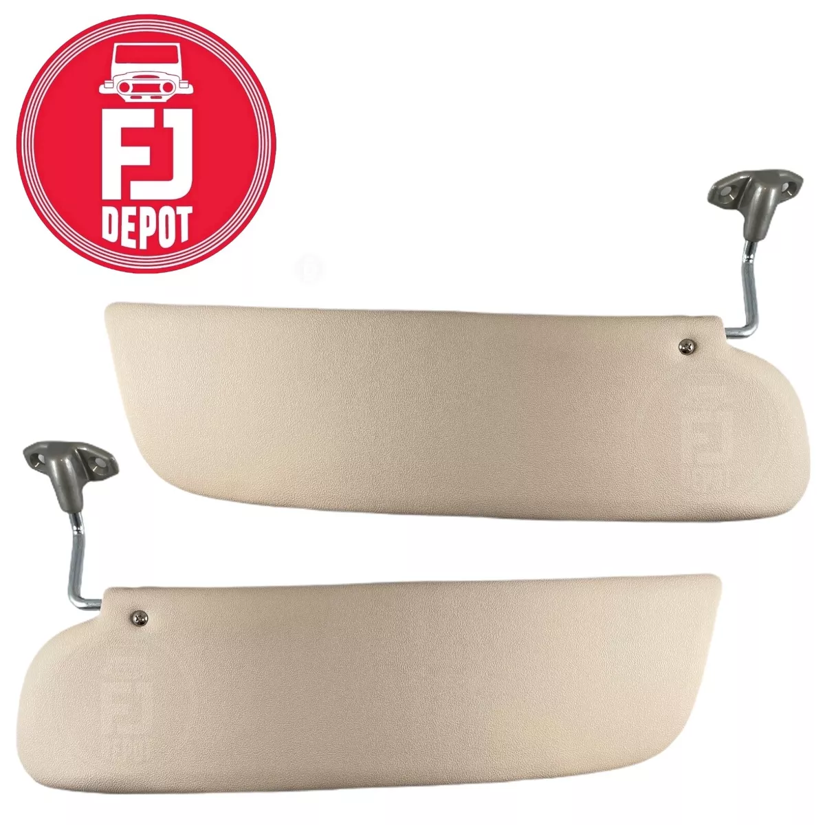 SUN VISOR FJ40 FJ45 TOYOTA LAND CRUISER PAIR GENUINE OEM SET LEFT