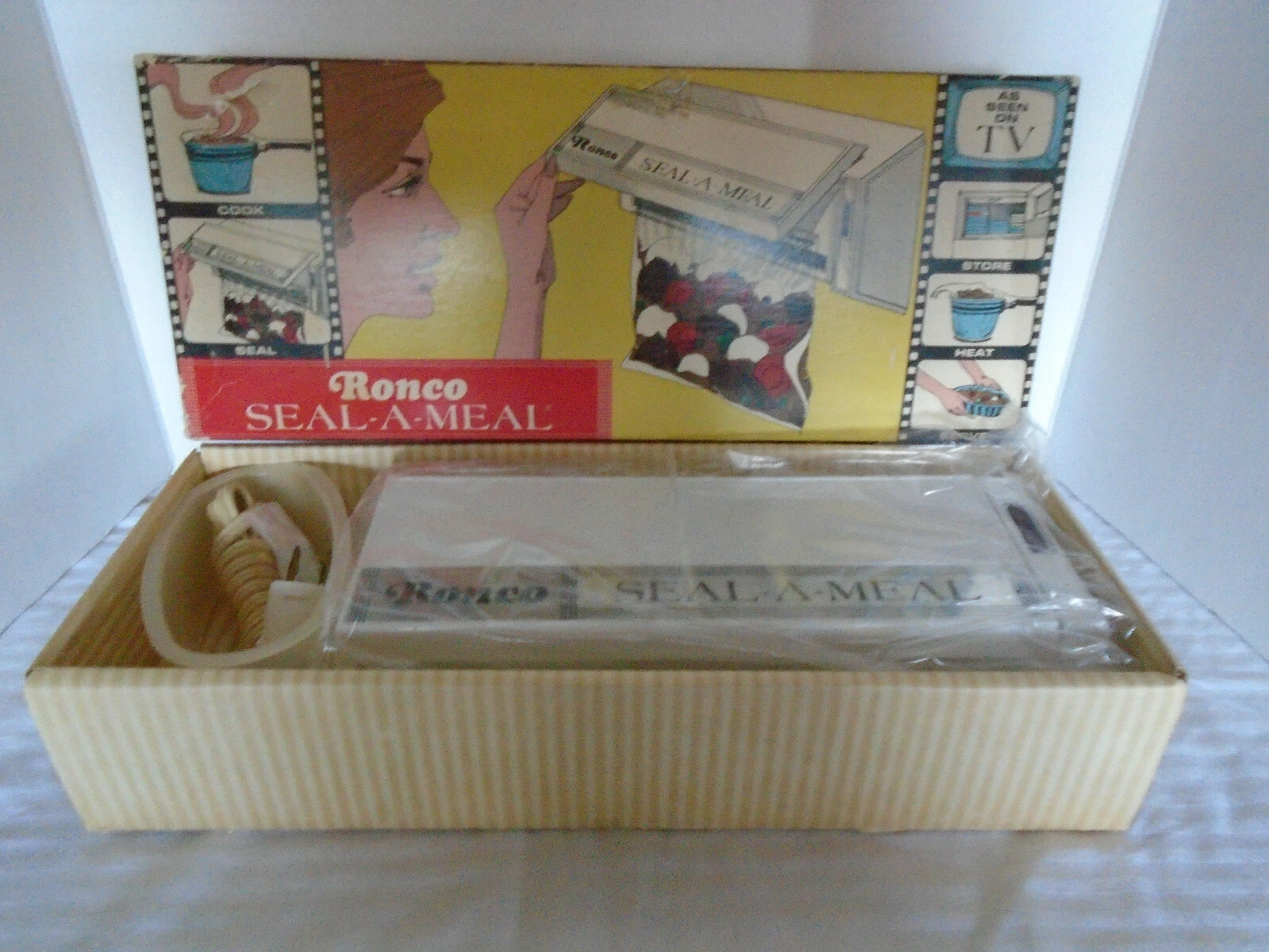 Vintage Ronco Seal a Meal Food Sealer Model 5500