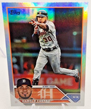 2023 Topps Series 1 Rainbow Foil #126 Harold Castro Detroit Tigers