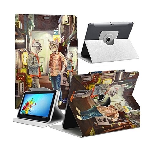 Housse Universelle Karylax Pour Tablette Moonar Cube U27GT-S 8 Pouces, Blanc