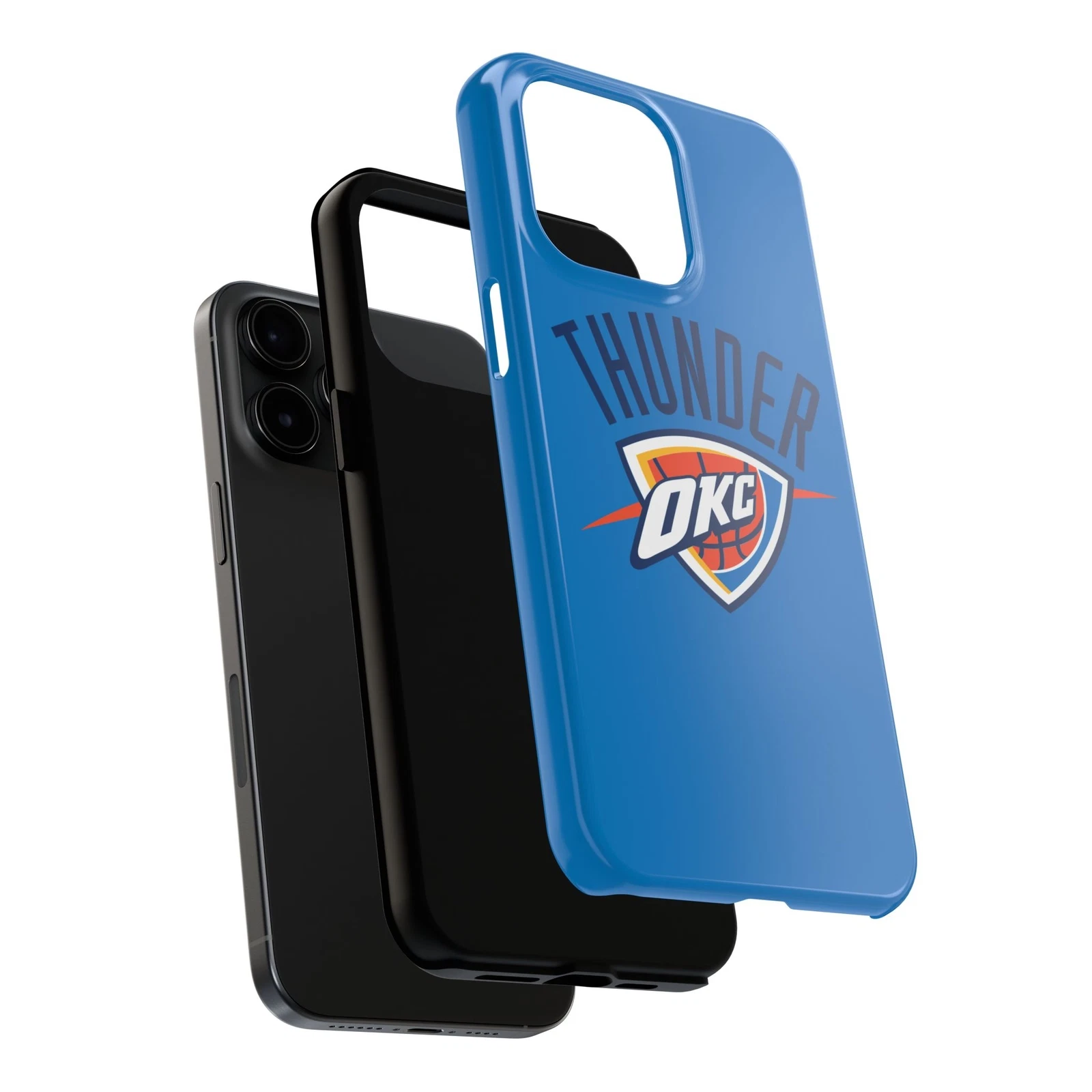 OKC Thunder Tough Phone Case, NBA Finals Playoffs, iPhone Samsung - Basketball