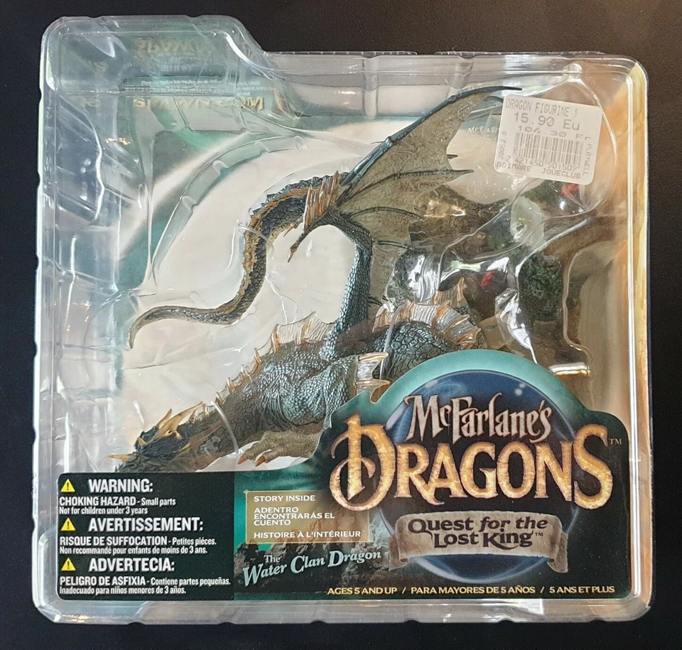 McFarlane Dragons série 1 - "Water Dragon Clan" 2005 - NEUF / MINT Condition - Photo 1/4