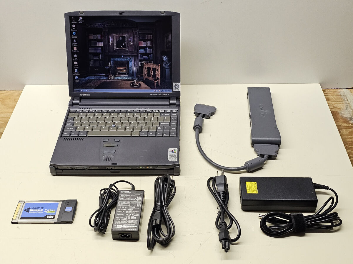 Toshiba Portégé 3480CT Pentium III 600 192MB 10GB Windows 98 Toshiba Portégé 3480CT Pentium III 600 192MB 10GB Windows 98