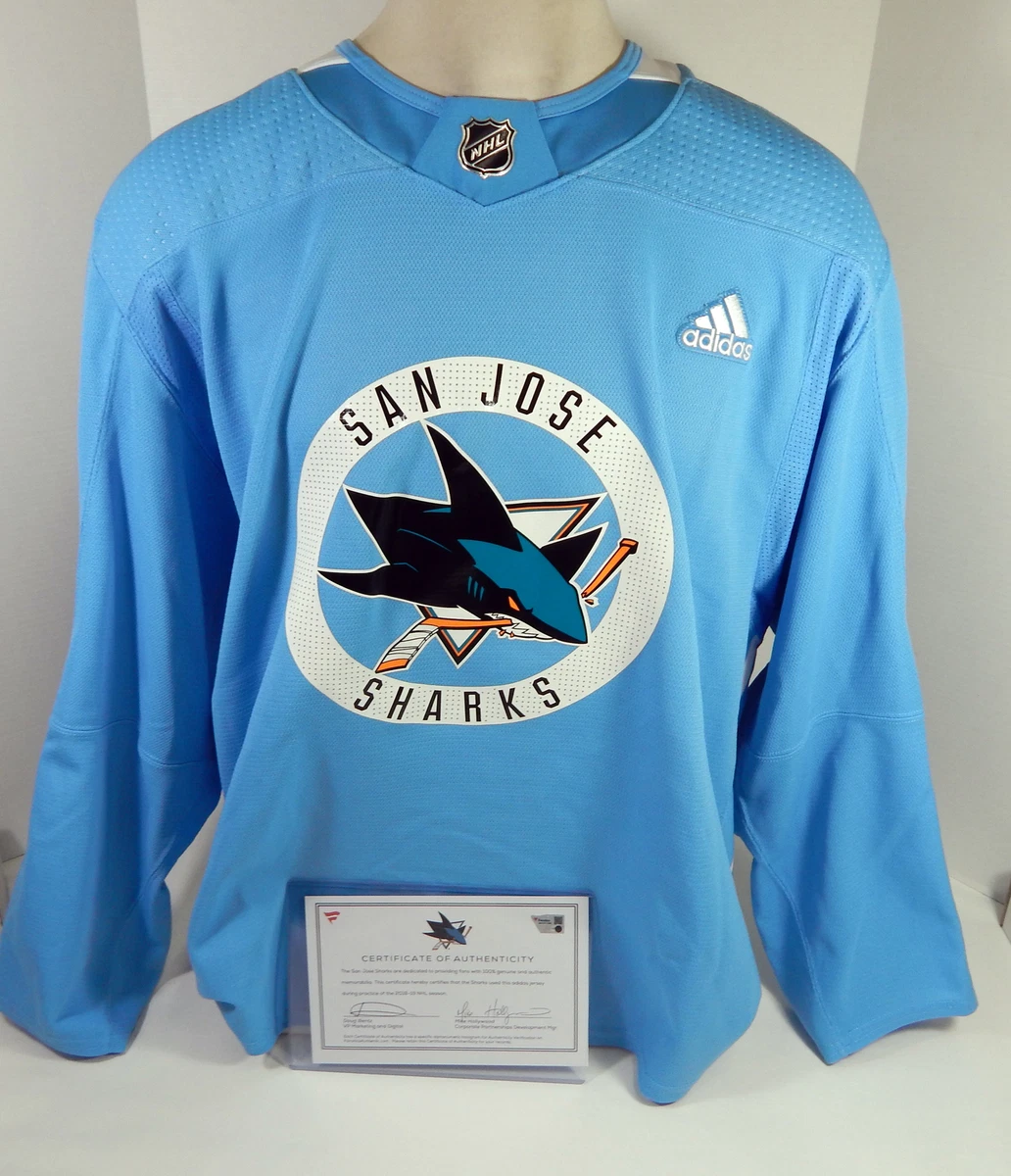 San jose sharks practice jersey 2025
